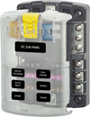 Blue Sea Systems 5025 Fuse Block with Negative Bus And Cover