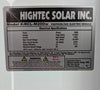 Hightec Solar 200W 36 Cell 12V Nominal Solar Panel - 5 Busbar