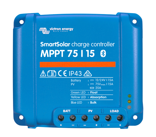 Victron Energy SmartSolar MPPT 75/15 solar charge controller 12/24V 1,  115,00 €